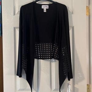 Joseph Ribkoff, Black Coverup/Jacket, Size 4